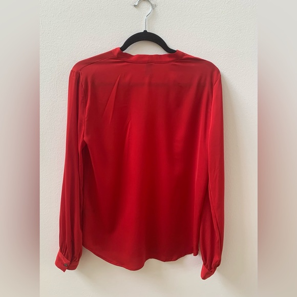 Lauren Ralph Lauren Red Blouse - Picture 2 of 5